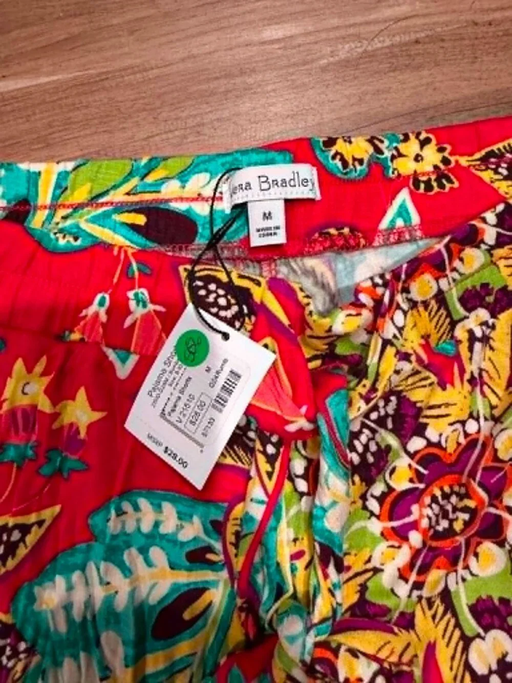 NWT Vera Bradley Sleep Shorts Medium